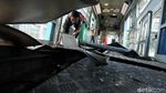 Masih Porak Poranda, Halte TransJ Simprug Sudah Dioperasikan