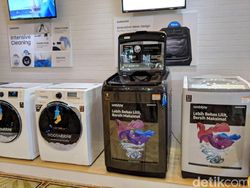 TV QLED dan Kulkas Pintar Samsung Unjuk Gigi