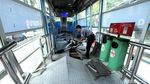 Masih Porak Poranda, Halte TransJ Simprug Sudah Dioperasikan