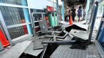 Masih Porak Poranda, Halte TransJ Simprug Sudah Dioperasikan
