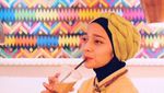 Mengintip Chiki Fawzi, Anak Marissa Haque Saat Minum Kopi hingga Makan Pie Pisang