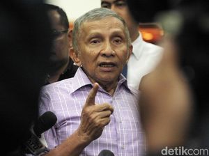 Kontroversi Amien Rais Teriak Pekok