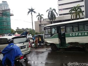 Sandi Perintahkan Dishub Garuk Kopaja Ugal-ugalan