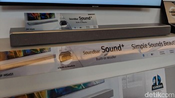 Perangkat soundbar terbaru Samsung Foto: detikINET/Adi Fida Rahman