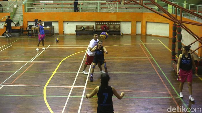 Timnas basket 3x3 berlatih di Jakarta. (Ari Saputra/detikSport) Timnas basket 3x3 berlatih di Jakarta. (Ari Saputra/detikSport)