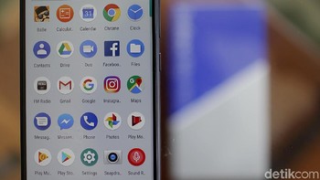 Untuk spesifikasinya sendiri ponsel ditenagai prosesor octa core Snapdragon 636 dan GPU Adreno 509. Sistem operasinya sudah Android 8.0 Oreo. Foto: Muhammad Ridho