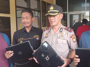 Pencuri 13 Unit Laptop di SMP Muhammadiyah 14 Koja Ditembak