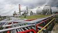 Saat ini pembangunan proyek Refinery Development Master Project Refinery Unit V Balikpapan terus dikebut.