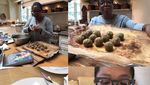 Hobi Berkebun, Lihat Aksi Oprah Panen Buah dan Sayur Segar di Halamannya!
