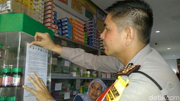Darurat Miras Oplosan, Polisi Sidak Toko Bangunan dan Apotek
