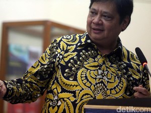 Airlangga Ambil Cuti dari Menperin Saat Ikut Kampanye Jokowi