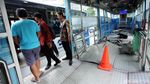 Masih Porak Poranda, Halte TransJ Simprug Sudah Dioperasikan