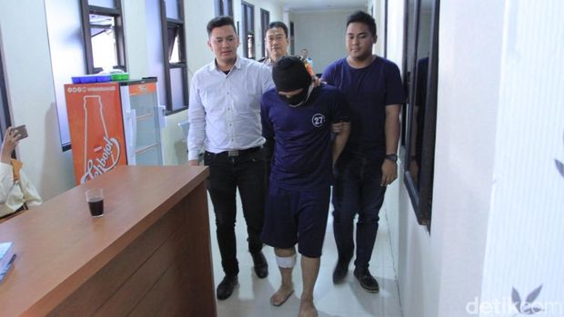 Dor! Polisi Tembak Pelaku Pembacokan Dua Bocah Baleedah