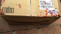 Sepertinya paket ini jadi alat untuk membunuh sebelum dikirimkan ke pemiliknya. Istimewa.