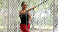 Atlet renang indah dengan tinggi 156 cm dan berat badan 45 kg itu adalah pemilik medali perunggu team free SEA Games 2017.