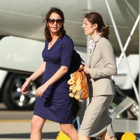 Pangeran George dan Putri Charlotte pun diajari bahasa Spanyol oleh Maria. Kate pernah mengatakan bahwa Pangeran George cukup mampu berbincang dalam bahasa Spanyol. Foto: Getty Images