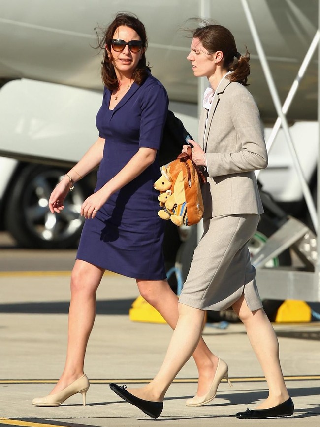 Pangeran George dan Putri Charlotte pun diajari bahasa Spanyol oleh Maria. Kate pernah mengatakan bahwa Pangeran George cukup mampu berbincang dalam bahasa Spanyol. Foto: Getty Images