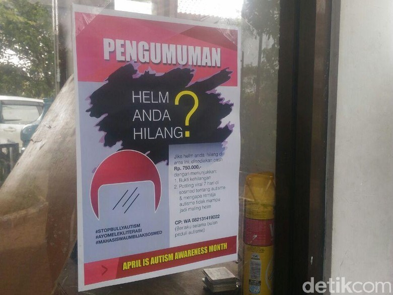 Curhat Seorang Ibu Ketika Putranya yang Autis Dituduh Maling Helm Curhat Seorang Ibu Ketika Putranya yang Autis Dituduh Maling Helm