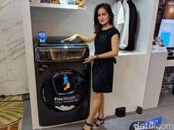 TV QLED dan Kulkas Pintar Samsung Unjuk Gigi