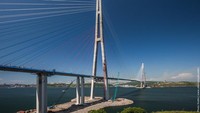 Jembatan Russky di Rusia. (Dok. © Vadim Skorobogatko).