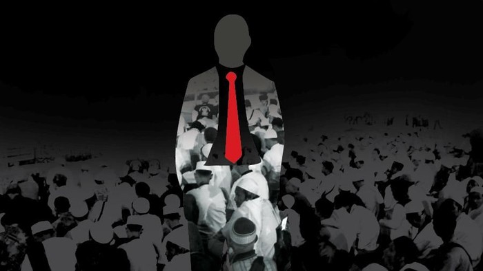 Ilustrasi Pengajian Disisipi Politik (Zaki Alfarabi/detikcom)