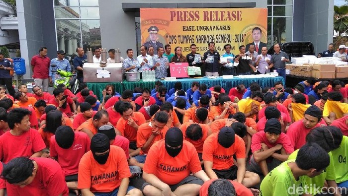 12 Hari, Polisi Ungkap 468 Kasus dan Amankan 589 Tersangka