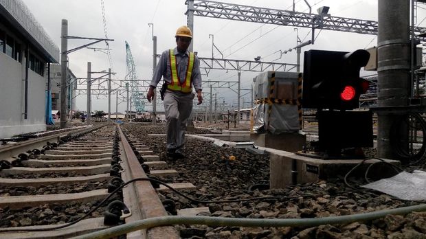 Depo MRT Jakarta di Lebak Bulus