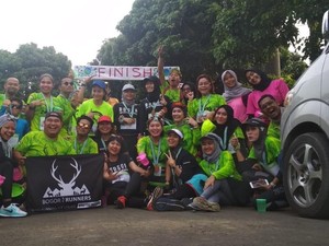 Rayakan Hari Kartini, Komunitas Ini Ajak Lari Anak-anak Berkebutuhan Khusus
