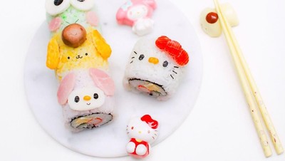 Nyam! Lucunya Sushi Roll Bentuk Totoro hingga Hello Kitty yang Imut