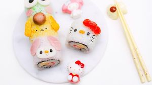 Nyam! Lucunya Sushi Roll Bentuk Totoro hingga Hello Kitty yang Imut