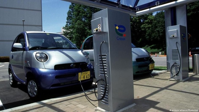 Mobil Listrik. Foto: DW (Soft News) Mobil Listrik. Foto: DW (Soft News)