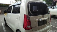 Mobil ini digunakan Alung bersama dua temannya untuk merampok dan mencoba memperkosa korban. (Foto: Nur Azizah Rizki/detikcom)