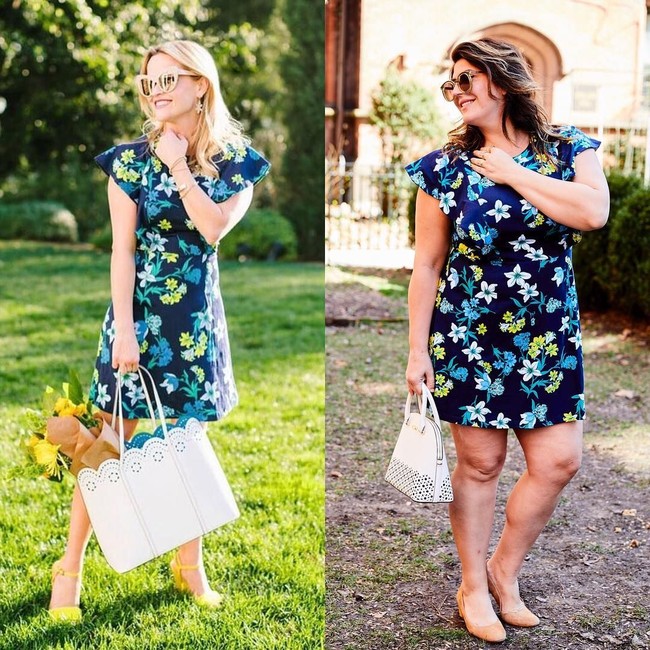 Katie Sturino saat ini sudah memiliki 140 ribu followers. Setiap fotonya mengundang banyak likes dan komentar. Foto: Instagram/the12ishstyle