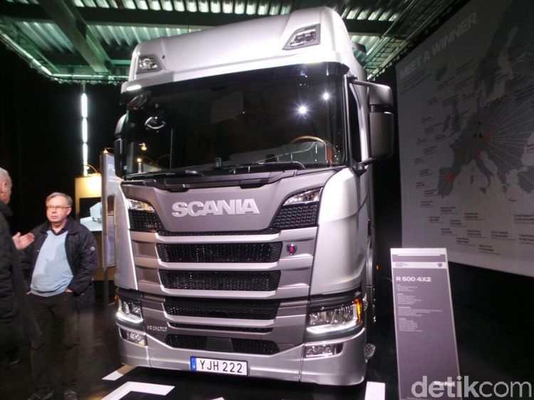 Truk Scania untuk Indonesia