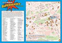 Daftar tenant dan promo di hari 'Edinburgh - City of Superheroes' (edinburgh.org)