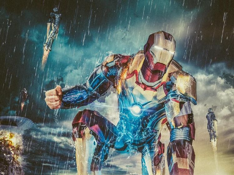 Potret Fantasi Iron Man Hingga Captain America