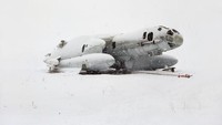 Bartini Beriev VVA-14, adalah salah satu pesawat paling aneh yang pernah dibuat Uni Soviet. Pesawat itu bisa lepas landas secara vertikal dan mendarat di air (Danila Tkachenko/CNN Style)