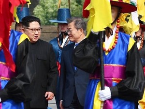 Deretan Pejabat yang Dibawa Kim Jong-Un Bertemu Presiden Korsel