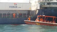 Api Padam, Seluruh Awak Kapal Kuala Mas Selamat