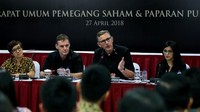 Namun perolehan laba kotor Sampoerna turun 5,3% dari kuartal I-2017 sebesar Rp 5,8 triliun menjadi Rp 5,4 triliun. EBITDA pun turun 8,3% dari Rp 4,3 triliun menjadi Rp 4 triliun. Laba bersih pun turun 7,9% dari Rp 3,29 triliun menjadi Rp 3 triliun. Pool/Sampoerna.
