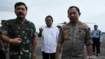 Panglima TNI, Kapolri dan Ketua DPD Tinjau Perbatasan