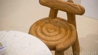Bread Chair oleh Mika Tsutai adalah kursi. Barang ini terbentuk dari inspirasi dari hal yang tak terduga, yaitu saar sedang membuat adonan roti. Istimewa/inhabitat.