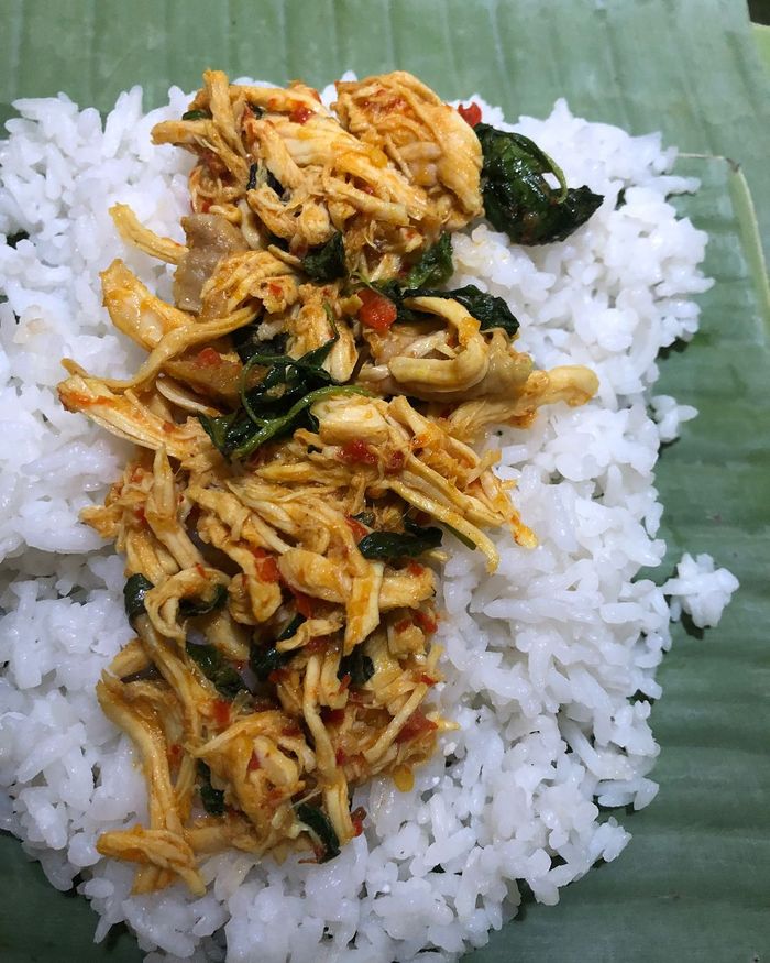 Sedap Mantap Nasi  Bakar dengan Lauk Komplet Pilihan 