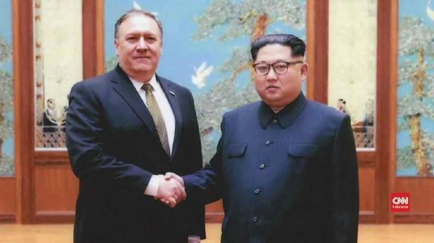 Menlu AS Upayakan Pertemuan Kedua Trump-Kim Jong Un