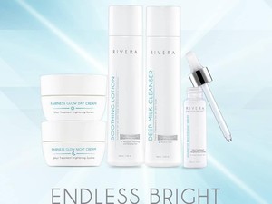 Rivera Rilis Rangkaian Produk untuk Wajah Lebih Cerah dalam Sebulan