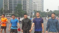 Hari libur juga bisa dimanfaatkan untuk berolahraga, semisal saat car free day. (Foto: Instagram)