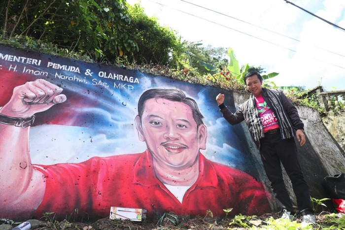 Menpora & Seniman Ambon Kobarkan Semangat Asian Games 2018