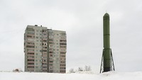 Pemandangan Kota Roket Dzerzhinsky, sebuah kota di dekat Moskow tempat mesin roket diproduksi di masa Uni Soviet (Danila Tkachenko/CNN Style)