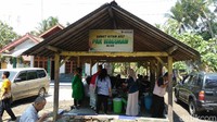Minuman khas asal Kota Berirama ini dinamai Es Dawet Jembut Kecabut lantaran lokasi warung untuk berjualan berada di sebelah timur Jembatan Butuh, Kecamatan Butuh dan disingkat menjadi Jembut Kecabut. Foto: Rinto Heksantoro/detikcom