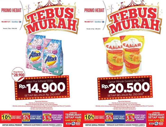 Foto: Tebus Murah Minyak Goreng di Transmart Carrefour (Dok. Transmart Carrefour) Foto: Tebus Murah Minyak Goreng di Transmart Carrefour (Dok. Transmart Carrefour)